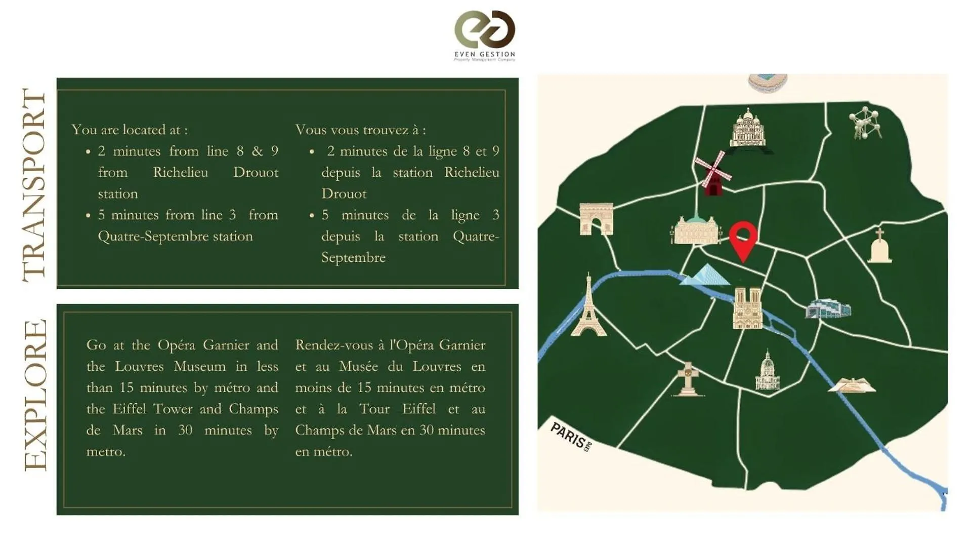 Apartment 62#Opera #Grandsboulevards #Louvre #Paris 02 #Ac